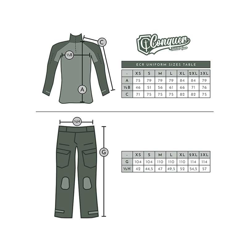 Uniforme Conquer ECR Ranger Green