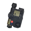 AN/PEQ-15 LED+LASER ROJO +IR NEGRO FMA