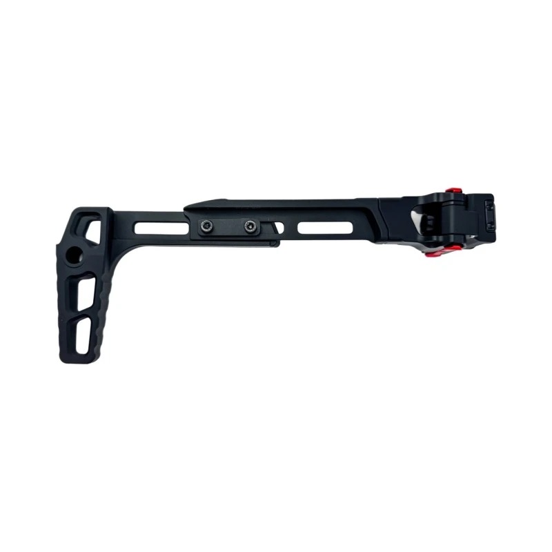 CTM Culata 5" rail CNC TwinFold Adjustable RIS - Negra