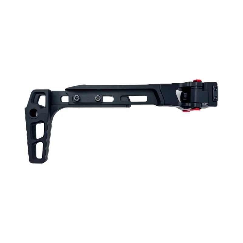 CTM Culata 5" rail CNC TwinFold Adjustable RIS - Negra