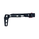 CTM Culata 5" rail CNC TwinFold Adjustable RIS - Negra