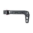 CTM Culata 5" rail CNC TwinFold Adjustable RIS - Negra
