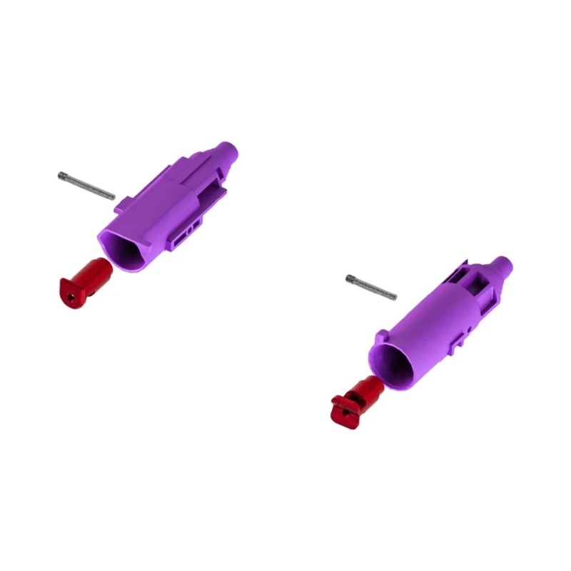 CTM Enhanced Nozzle and CNC Nozzle Valve Set for TM Hi-Capa - Lila