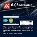 PDI Cañon de precisión AEG 6.03 229mm