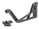 5KU CULATA PLEGABLE SKELETON VISOR HELMET PARA RAIL PICATINNY