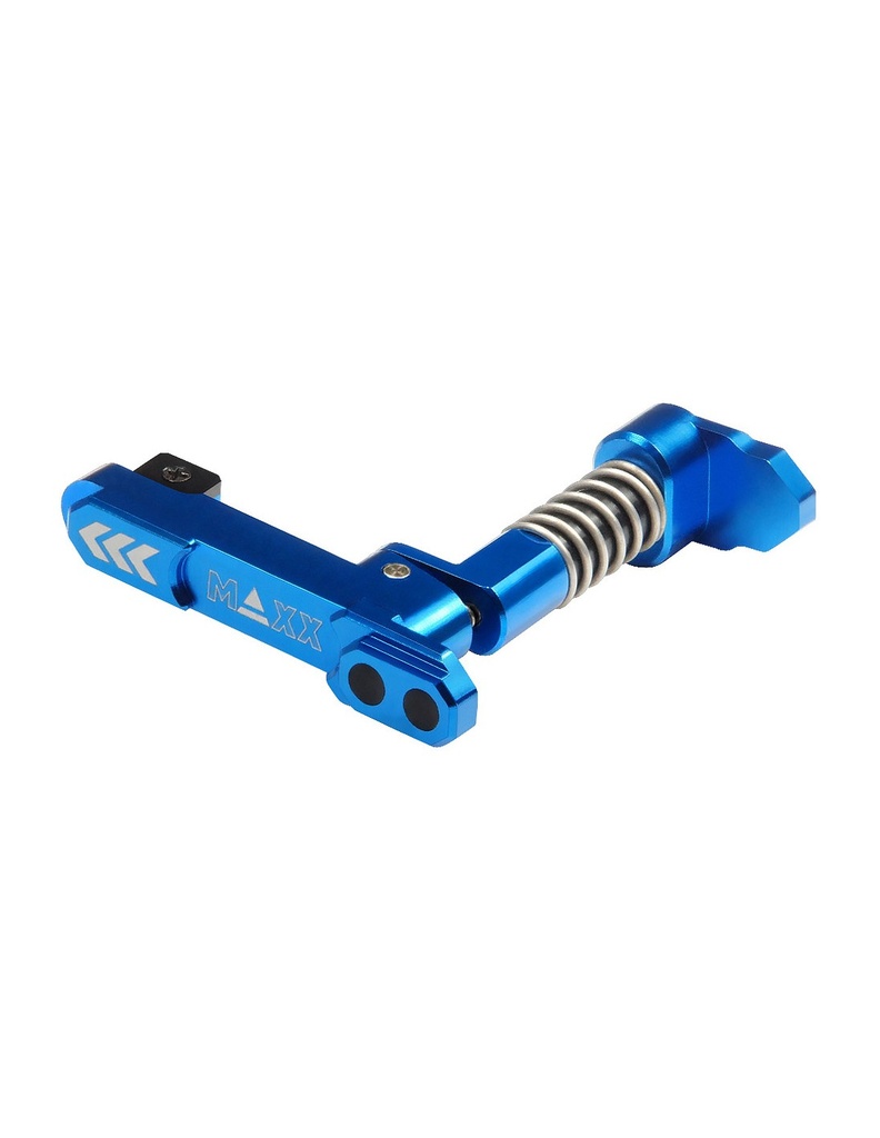 Revista avanzada de aluminio CNC modelo Maxx estilo B (azul)