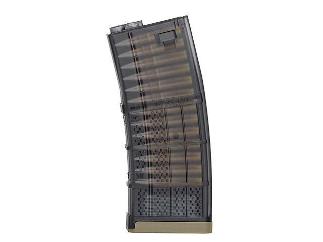 CARGADOR MIDCAP 190RDS LANCER L5 AWM 300 BLACKOUT PARA M4 [EMG]