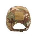 Gorra Immortal Velcro Multicam – Gorra táctica airsoft ajustable con paneles velcro