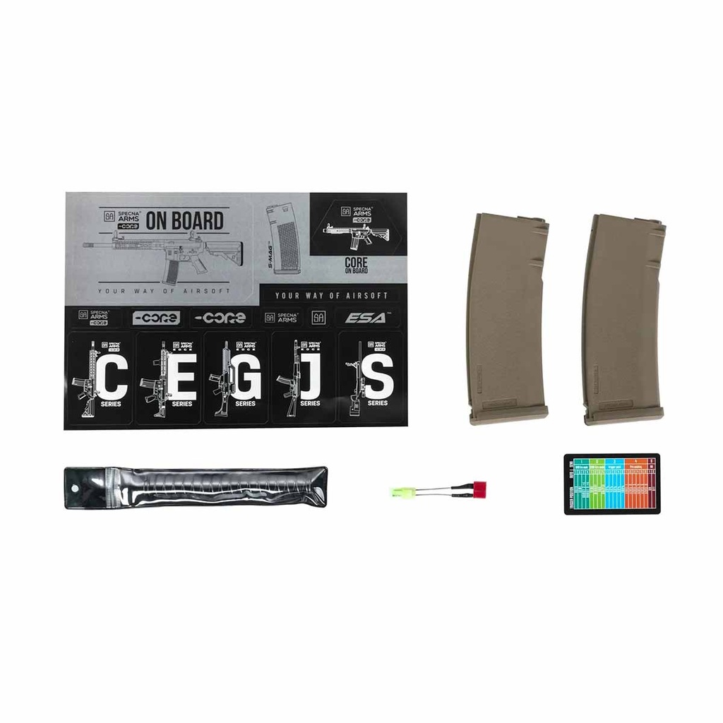 FUSIL SPECNA ARMS SA-C04 CORE GEN.2 HAL ETU TAN