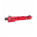Corredera de aluminio CNC CTM Flatline Split slide TM Hi-capa 5.1 - Rojo