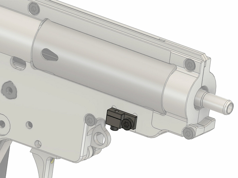 CNC Lateral adjustment of gearbox alignment Retro Arms