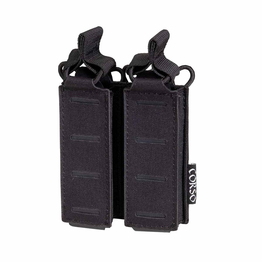 POUCH CORSO CARGADOR PISTOLA DOUBLE DAGGER MK1 LASER NEGRO