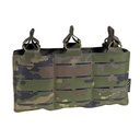 Pouch Corso Triple M4 Dagger MK1 Laser Pixel Boscoso – Portacargadores táctico de acceso rápido