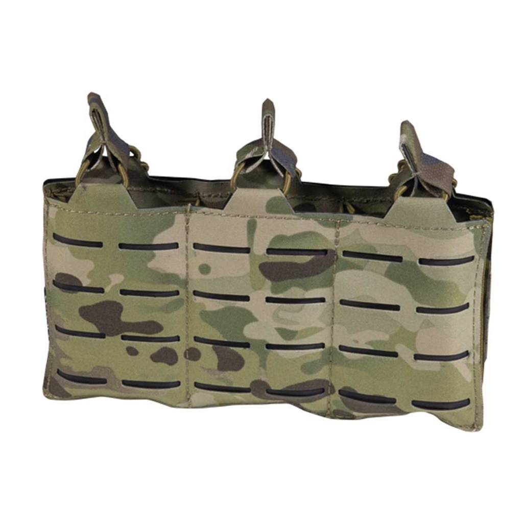 Pouch Corso Triple M4 Dagger MK1 Laser Multicam – Portacargadores táctico de acceso rápido