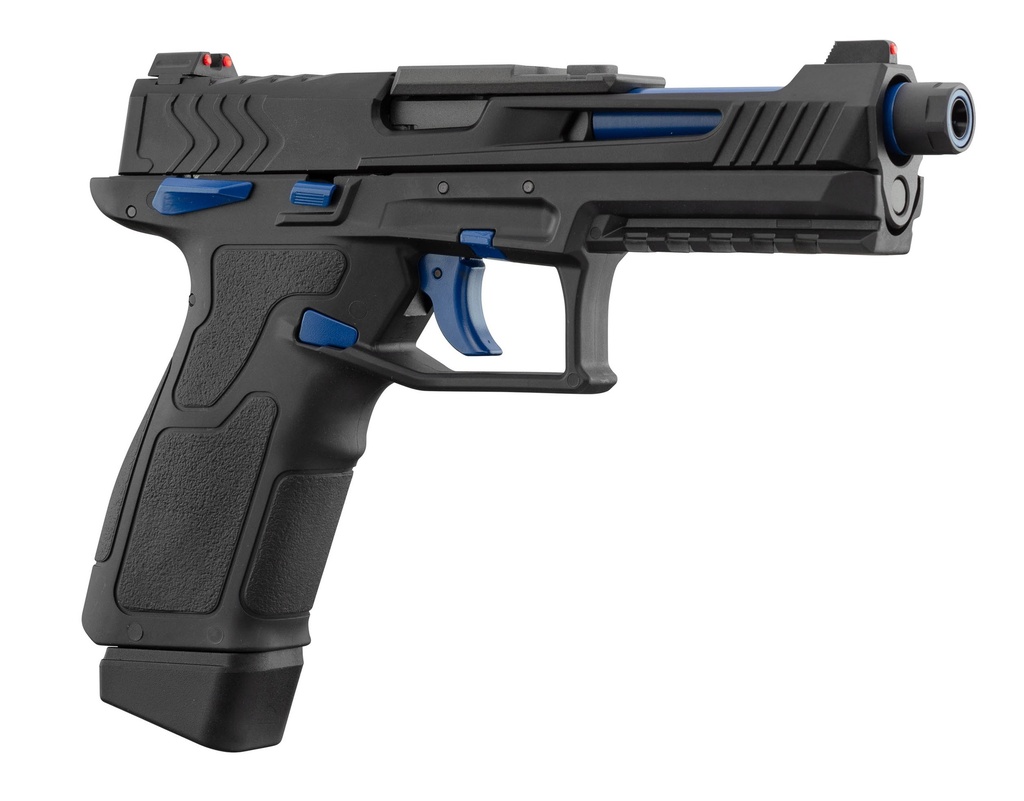 Pistola GBB Lancer Tactical LTX Competition Negro/Azul – Gas
