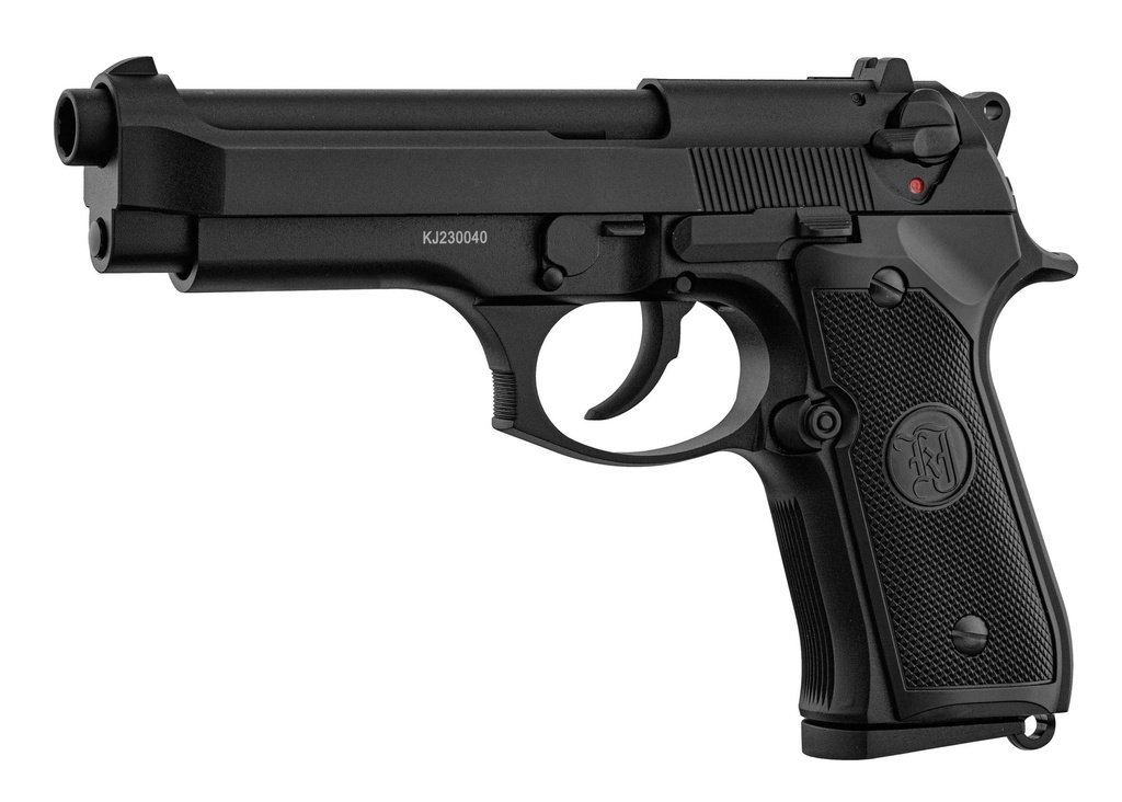 Pistola KJ Works M9 Full Metal Negro – Gas