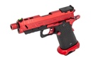 Pistola GBB Vorsk CS Hi-Capa Vengeance Compact Negro/Rojo 1,0J – Gas