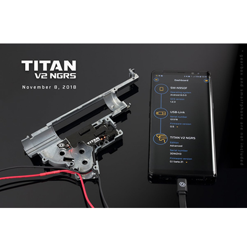[5902020754541] Gatillo electronico de Gate - Titan V2 NGRS  Front Wired