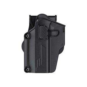 [AM-UHL] Pistolera rigida para zurdos Amomax universal - Negro