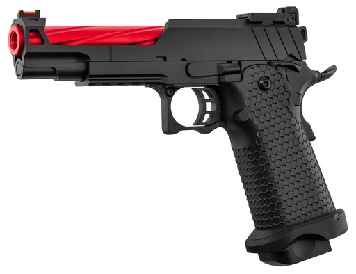 [PG1132] Pistola Golden Eagle Hi-Capa 5.1 Negro/Rojo – Gas