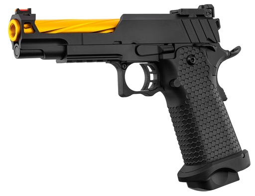 [PG1128] Pistola GBB Golden Eagle hi-capa 5.1 Negro/Dorado – Gas