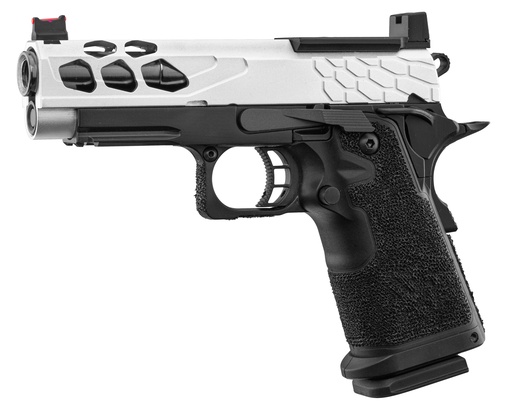 [PG9008S] Pistola GBB Lancer Tactical Stryk Hi-Capa 4.3 Plata – Gas