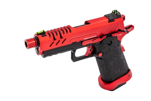 [PG3419] Pistola GBB Vorsk Hi-Capa 3.8 PRO Negro/Rojo 1,0J – Gas