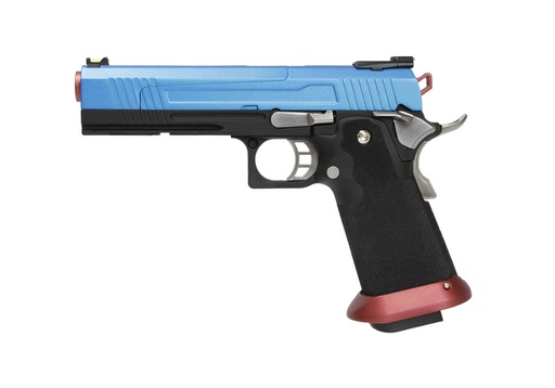 [PG41005] Pistola GBB AW Custom HX1005 Split Azul – Gas y CO₂